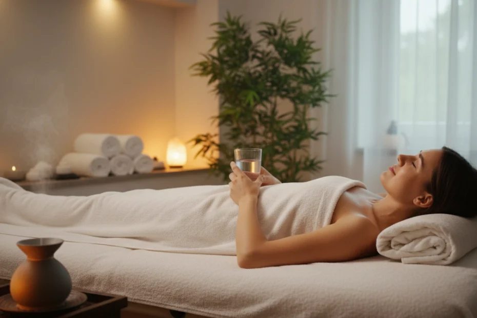 Recomendaciones despues de un masaje relajante